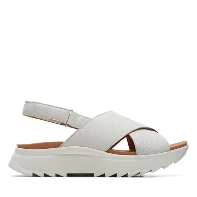 Clarks DashLite Wish White White Combi Leather - 40