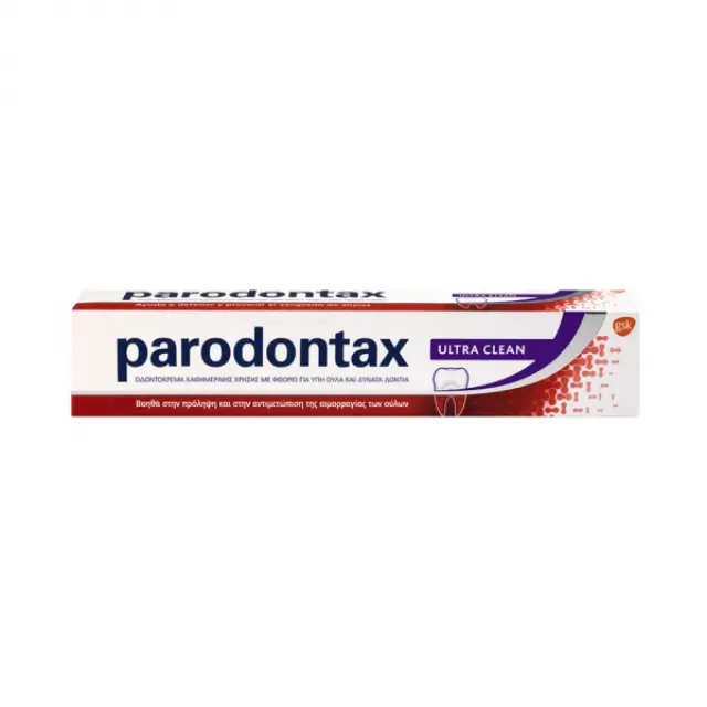 Parodontax Fluoride Ultra Clean Οδοντόκρεμα κατά της Ουλίτιδας 75ml