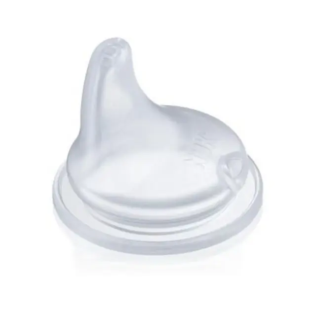 Nuk First Choice Μαλακό Σιλικόνης Ρύγχος 6 m+ (1 τμχ) – Ανταλλακτικό για Μπιμπερό