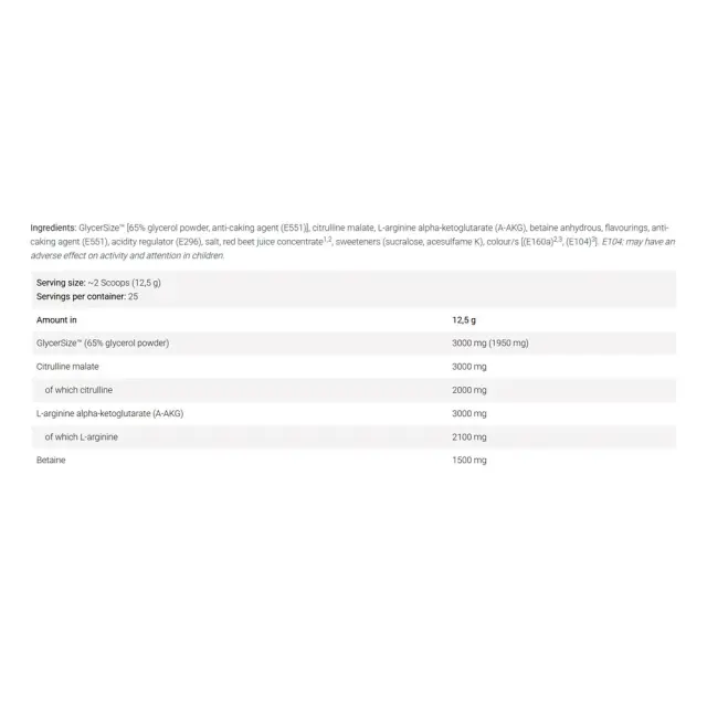 FA - Fitness Authority NAPALM® On Stage Pump Sample 2