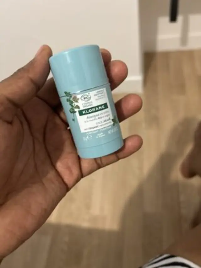Klorane Stick Mask Μάσκα Προσώπου σε Στικ με Βιολογική Υδάτινη Μέντα + Άργιλο, 25gr