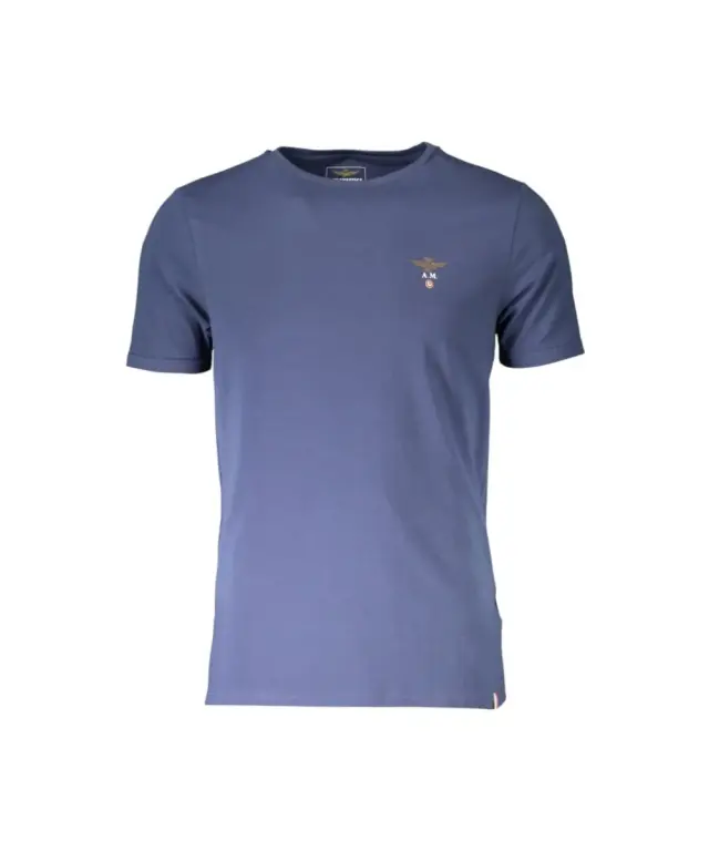 Aeronautica Militare - Ανδρική Κοντομάνικη Φανέλα SCOTI001J508-8184 Μπλε 3