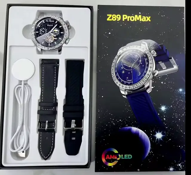 Smartwatch με 2 λουράκια - Z89 PRO MAX - 880785 - Orange 2