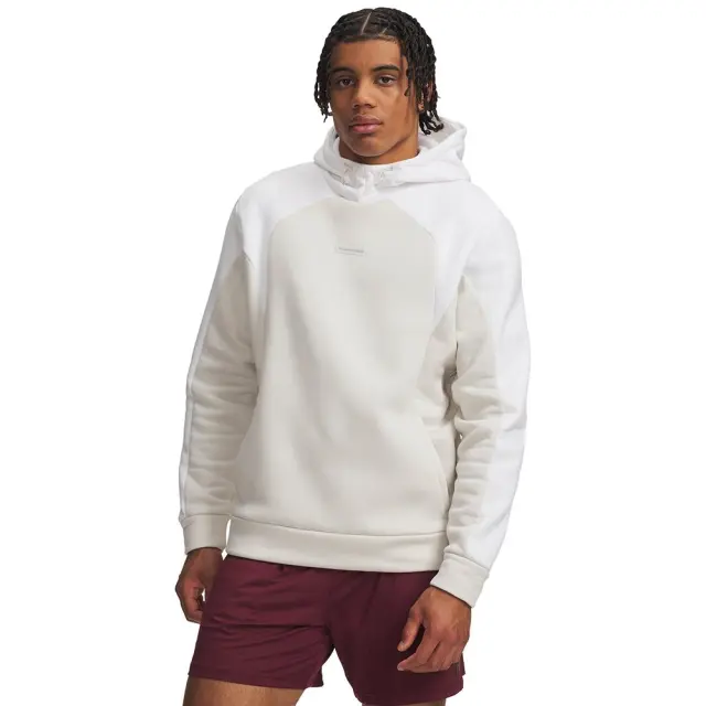 Under Armour Fleece Winter Hoodie (6013807-110) - Μπέζ