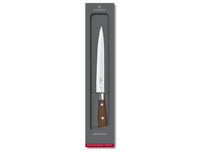 Μαχαίρι Φιλεταρίσματος Victorinox Grand Maitre με ξύλινη λαβή και μήκος λεπίδας 20cm - Σε ειδική συσκευασία δώρου7.7210.20G 2