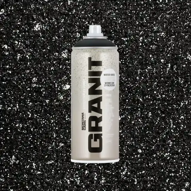 Montana Granit Effect Spray 400ml EG9000-Black