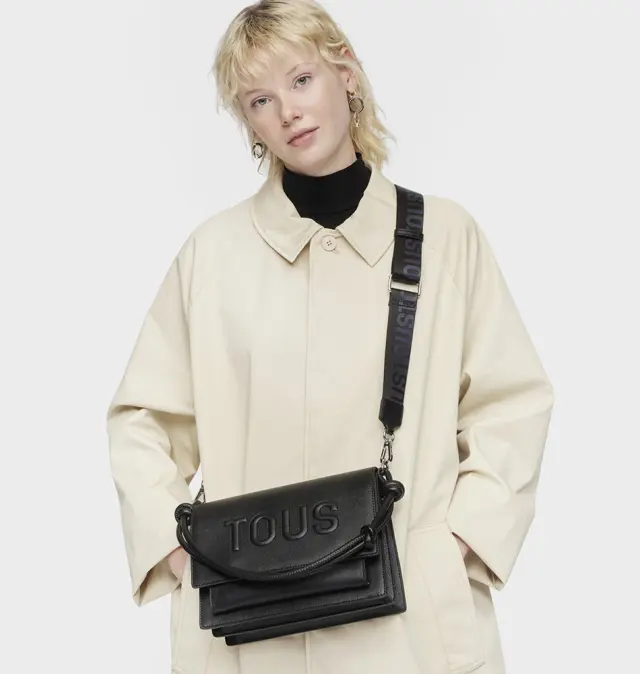 Τσάντα TOUS Bandolera Audree La Rue New 2001935051 Μαύρο 2