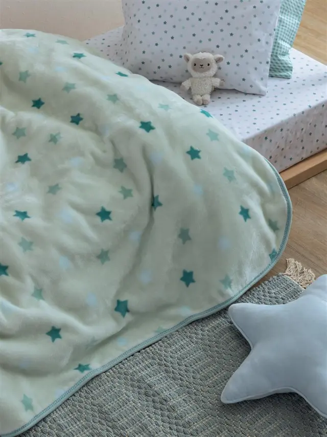 Κουβέρτα βελουτέ bebe Palamaiki BV729 Κούνιας 110 x 140