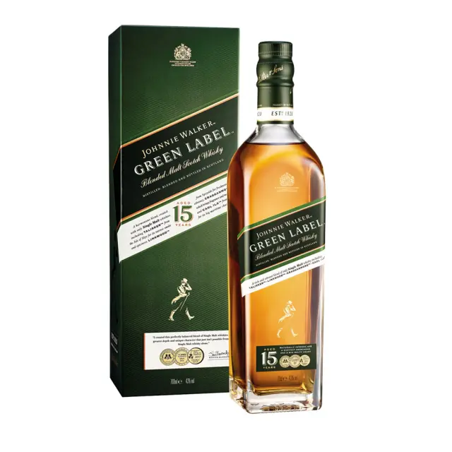 JOHNNIE WALKER GREEN LABEL Aged 15 Years 700ml 2