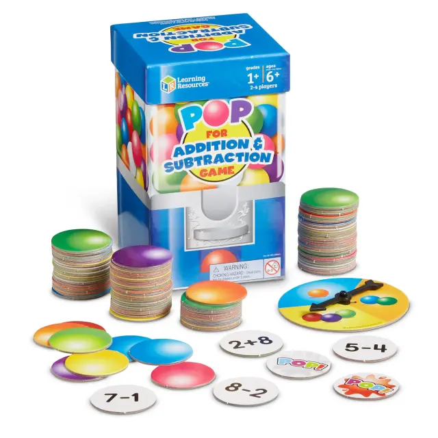 Learning Resources POP Εκπαιδευτικό Παιχνίδι Πρόσθεσης & Αφαίρεσης (6+ ετών) LER8441