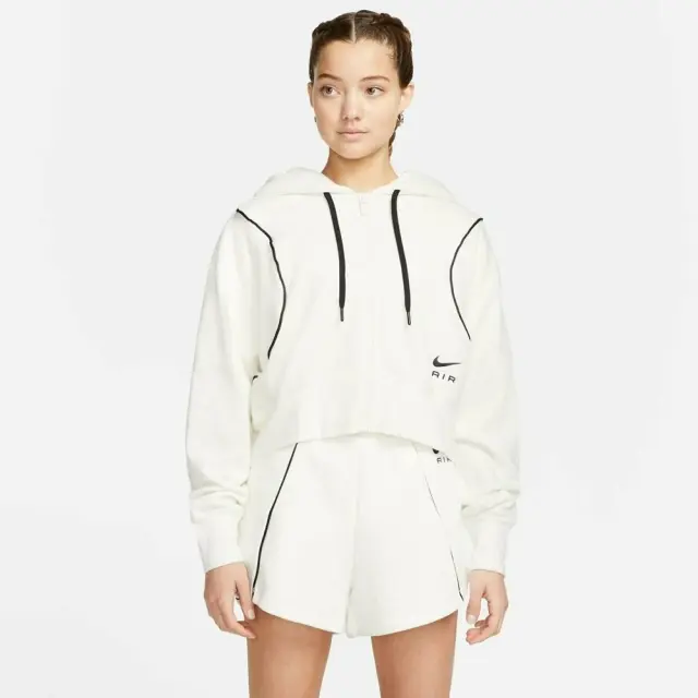 Nike Air Fleece Hoodie (DQ6579-133) - Εκρού - L