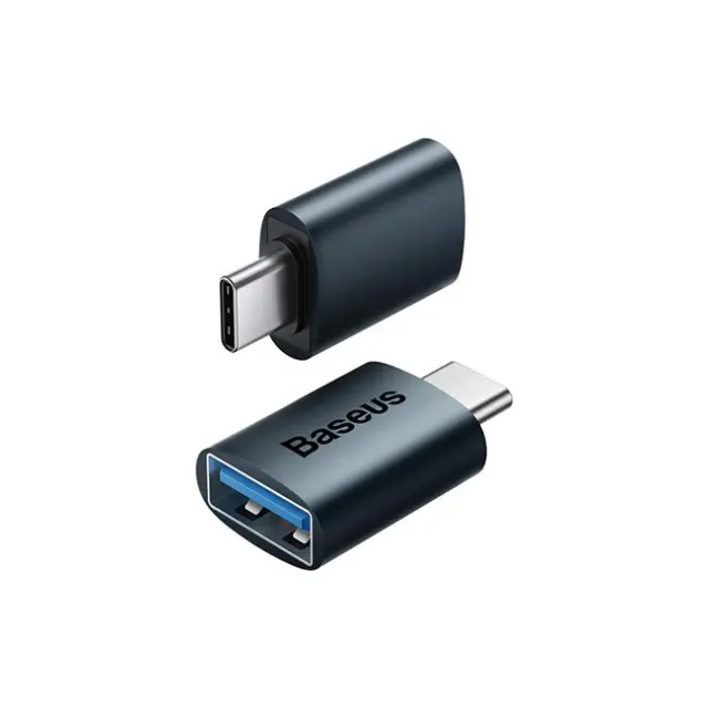 Baseus Ingenuity Series USB Type C to USB-A 3.2 Gen 1 Adapter Blue (ZJJQ000003)