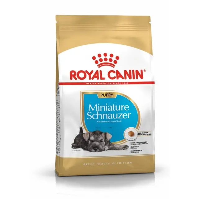 Royal Canin Puppy Miniature Schnauzer Ξηρά Τροφή Σκύλου με Πουλερικά & Ρύζι 1.5kg