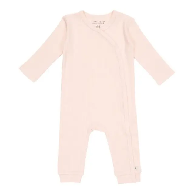 Ολόσωμο φορμάκι Rib Pink LITTLE DUTCH - Ρόζ