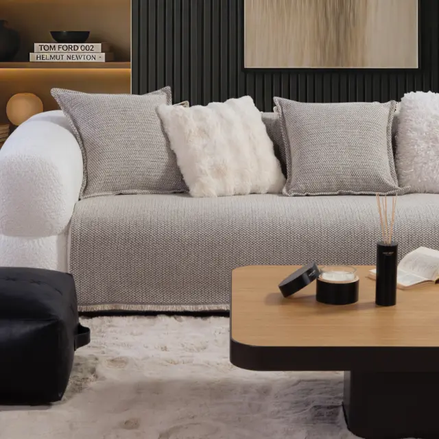 Ριχτάρι Τριθέσιου Καναπέ Brooklyn 26 170x300 Nef Nef Homeware, 55% ΠΟΛ-23% ΑΚΡ-22% ΒΑΜΒ - ECRU (041399)