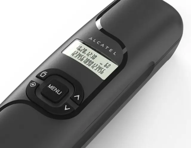 Σταθερό Ψηφιακό Τηλέφωνο Alcatel T16 με Αναγνώριση Κλήσης Επανάκληση και Ρύθμιση Έντασης Μαύρο 3