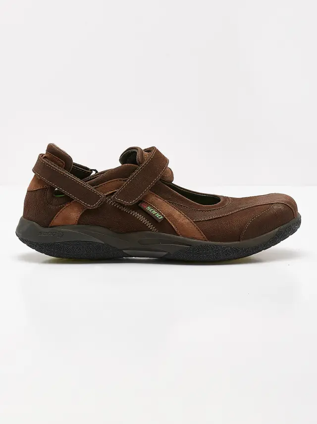Mephisto/Sano Μπαρέτες Γυναικείο δέρμα Nubuck Καφέ SAN/KILT D/BROWN - 36 2