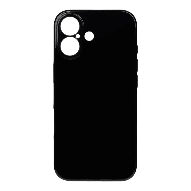 OBAL:ME Glossy Cover for Apple iPhone 17 Black 2
