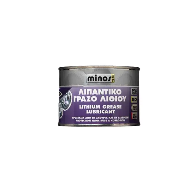 MINOS WHITE LITHIUM GREASE Λευκό Γράσο Δοχείο 500 ml