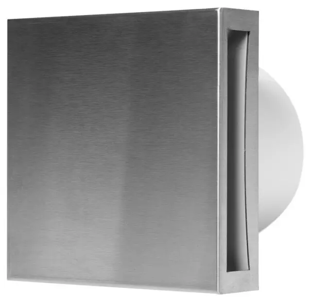Europlast EET100i - Εξαεριστήρας μπάνιου με Ανοξείδωτο (Inox) κάλυμμα