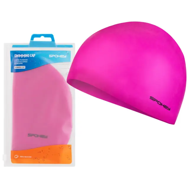 Σκουφάκι Κολύμβησης Σιλικόνης Spokey Pink 85349