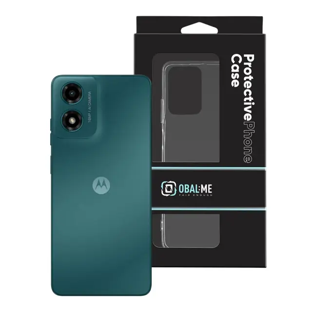 OBAL:ME TPU Cover for Motorola G04 Transparent 3