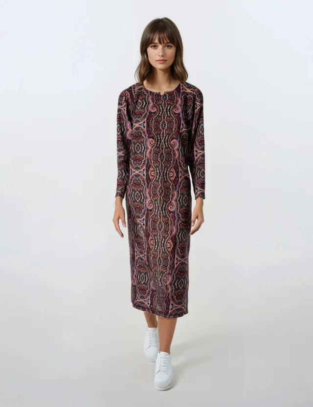 W368 - Type - HOMEWEAR LONG PAISLEY