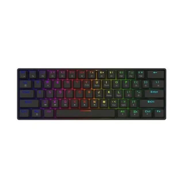 Savio Gaming Keyboard Blackout X2 RGB Black (SAVGK-BLACKOUT X2 PEACH)