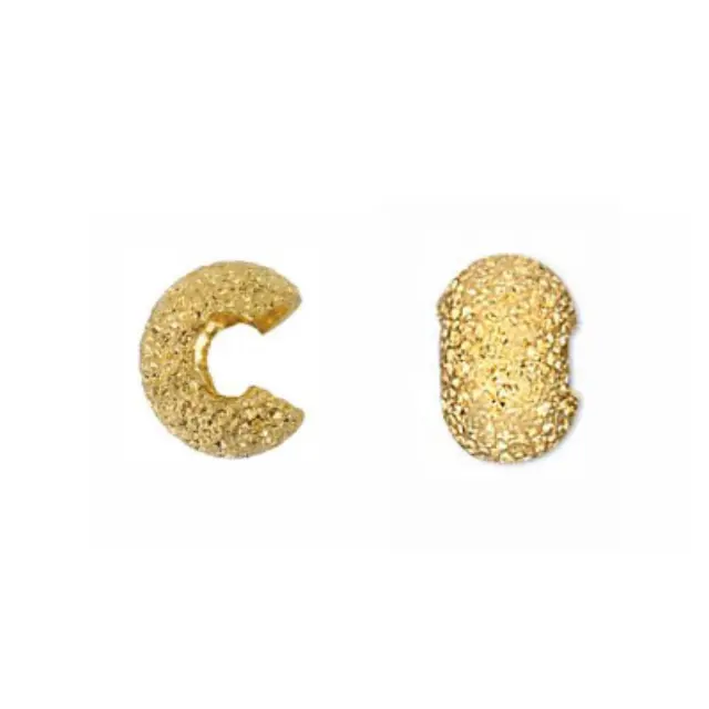 Κάλυμμα για Στοπάκια 4mm - Gold Plate Star Dust - 36τεμ