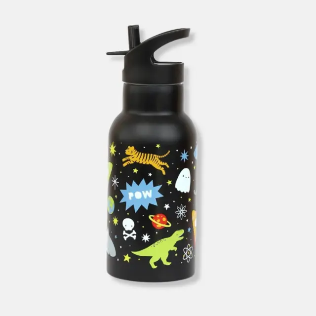 A Little Lovely Company Ανοξείδωτο Παγούρι Θερμός 350ml - Galaxy DBSSGA78