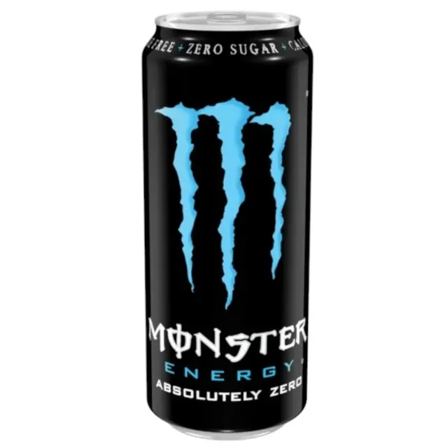 Monster Energy Drink Absolutely Zero Ενεργειακό Ποτό Χωρίς Ζάχαρη 500ml