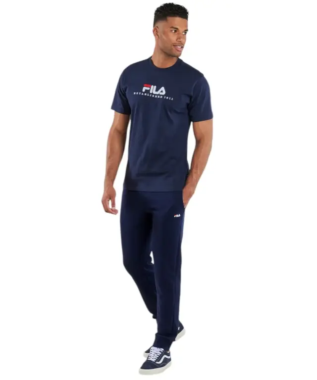 Fila - Ανδρικό Παντελόνι Φόρμας Lunigo FAM0878-50004 Μπλε 2
