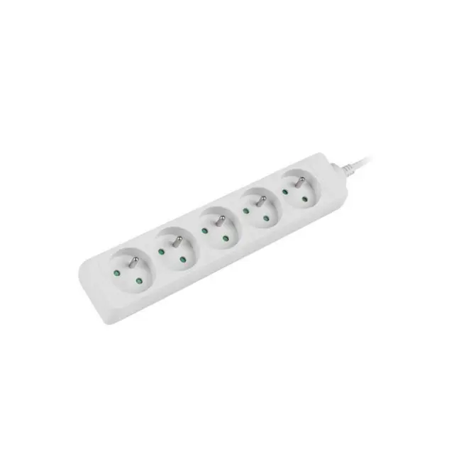 Lanberg Power Strip 1.5m 5x PL White (PS0-05E-0150-W)