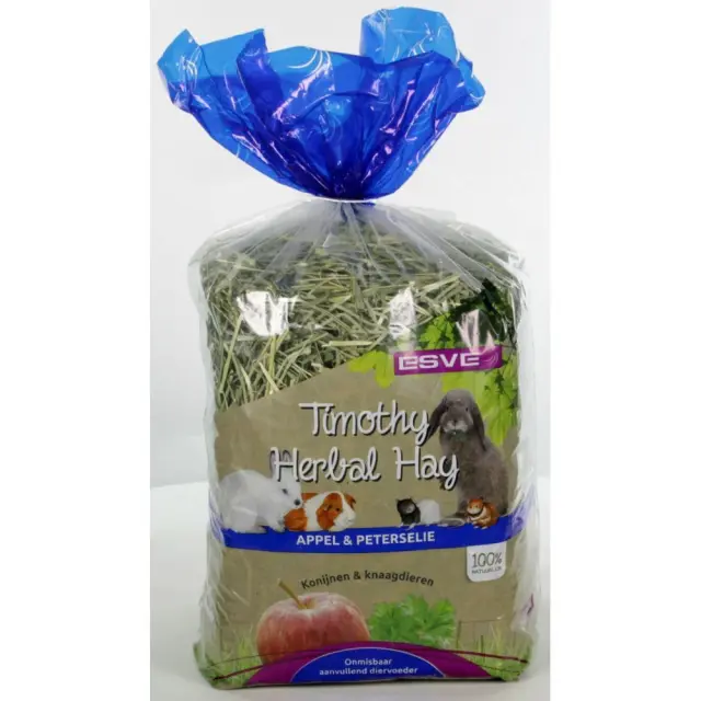 Esve Χόρτο Timothy με Μήλο & Μαϊντανό για Κουνέλια & Τρωκτικά 600gr