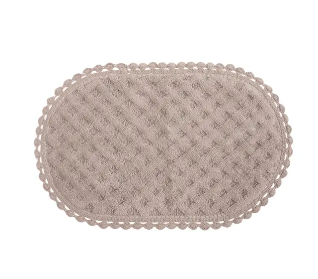 Χαλάκι Μπάνιου 55x85 Nef-Nef Homeware Μονόχρωμο Touch BEIGE