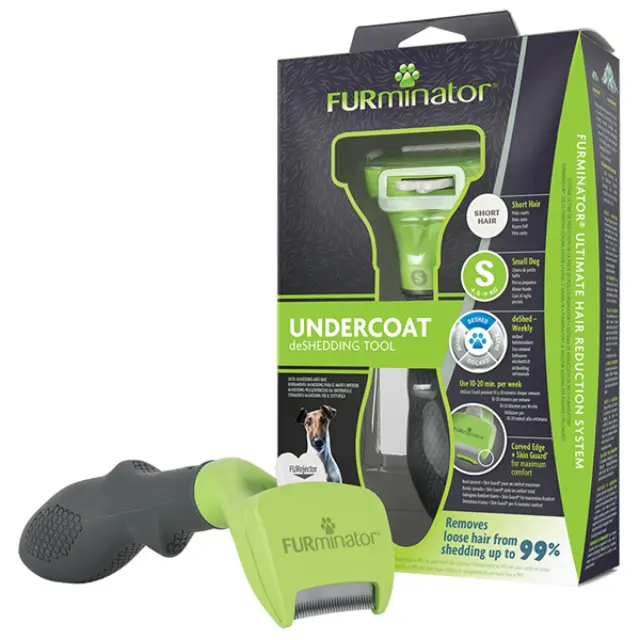 Furminator Βούρτσα Απομάκρυνσης Τριχών για Κοντότριχους, Μικρόσωμους Σκύλους/Small Μονόχρωμο