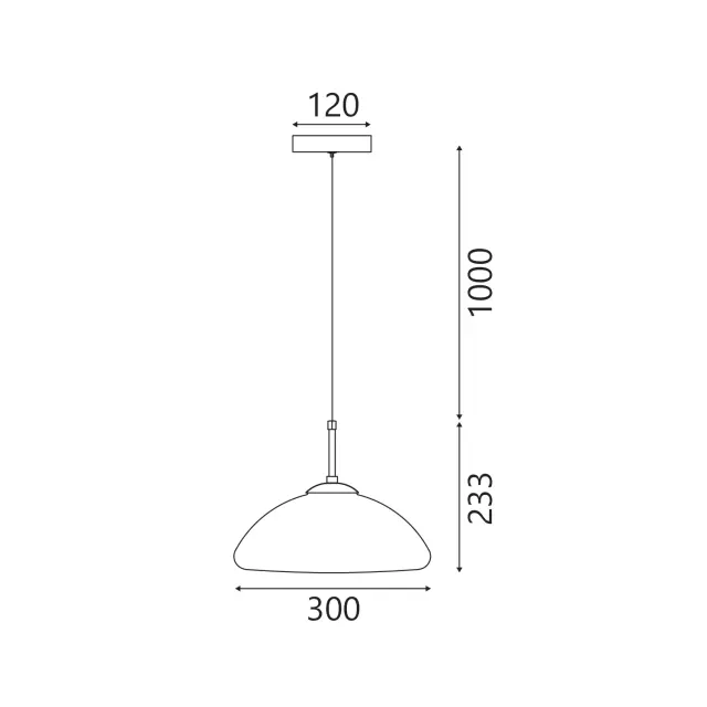 ΚΡΕΜΑΣΤΟ ΦΩΤΙΣΤΙΚΟ ACA HM2357C ΜΑΥΡΟ ΦΙΜΕ LED 5W 3000K IP20 D30XH120CM / HM2357C 3