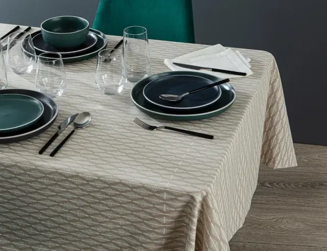Τραπεζομάντηλο Dune Atmosphera με διαστάσεις 150x250cm - Beige 178553C