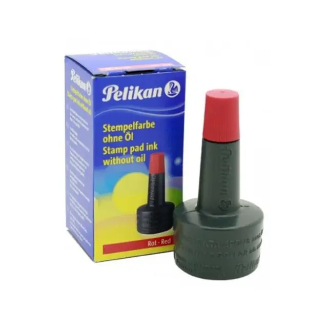 Μελάνι Σφραγίδας 28ml Pelikan Κόκκινο (351221)