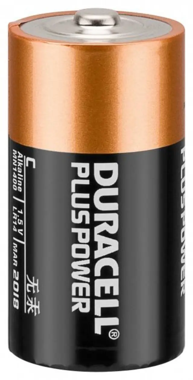 Duracell Plus Power Αλκαλικές Μπαταρίες C 1.5V 2τμχ 2