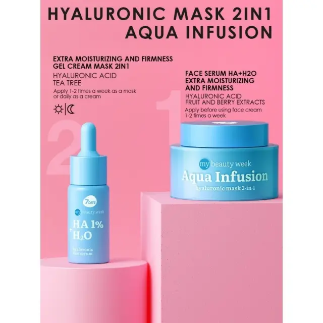 7Days Mb HA & H2O Hyaluronic Face Serum Ενισχυμένος Ορός Υαλουρονικού για το πρόσωπο 20ml 3