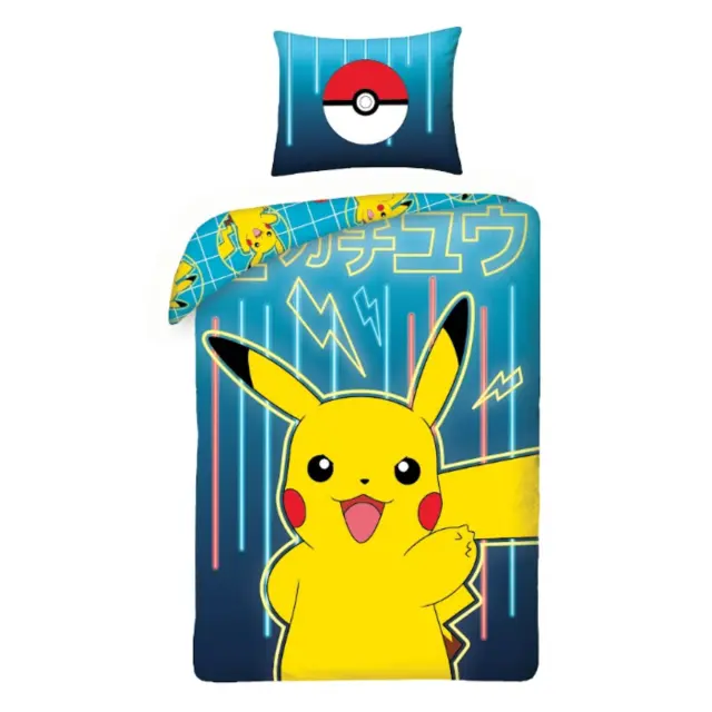 Σετ παπλωματοθήκη-μαξιλαροθήκη Pokemon Comforter cover 100 % Microfiber POK24-2410 / POK-182
