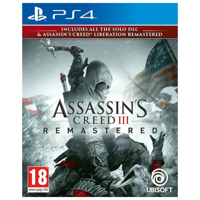 Assassin s Creed III Remastered - PlayStation 4