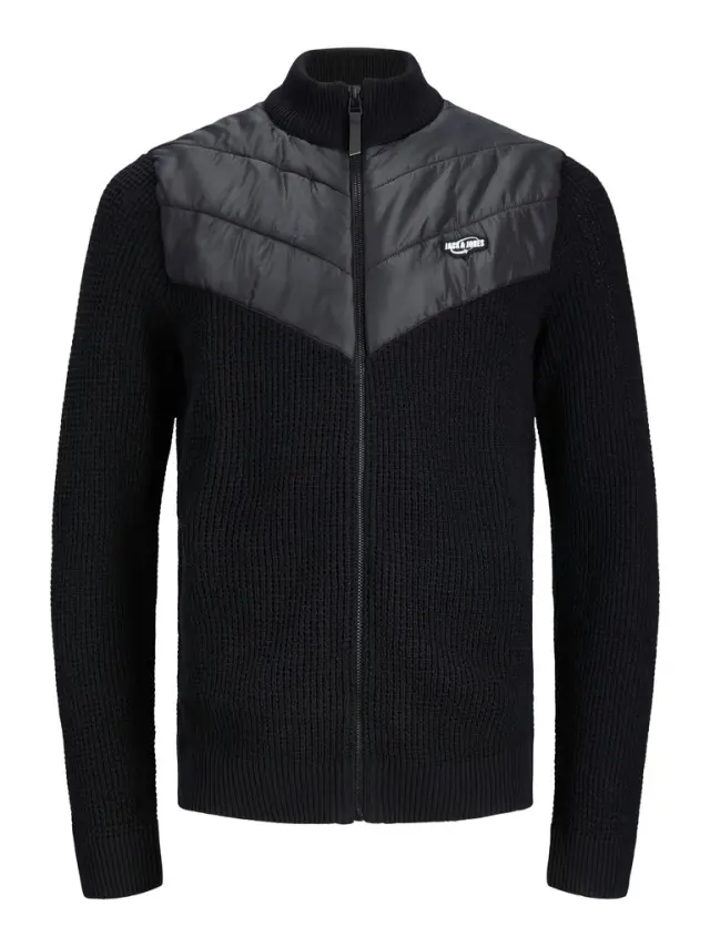 JCOBLACK KNIT HYBRID CARDIGAN BF