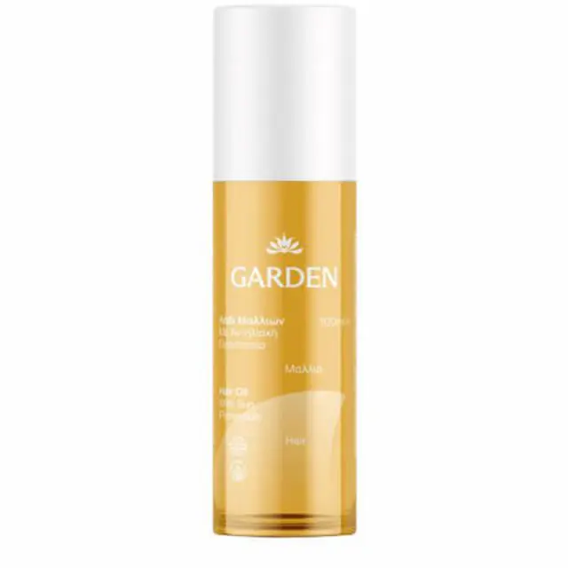 Garden Hair Oil Sun Protection Ενυδατικό Λάδι Μαλλιών Αντηλιακή Προστασία, 100ml