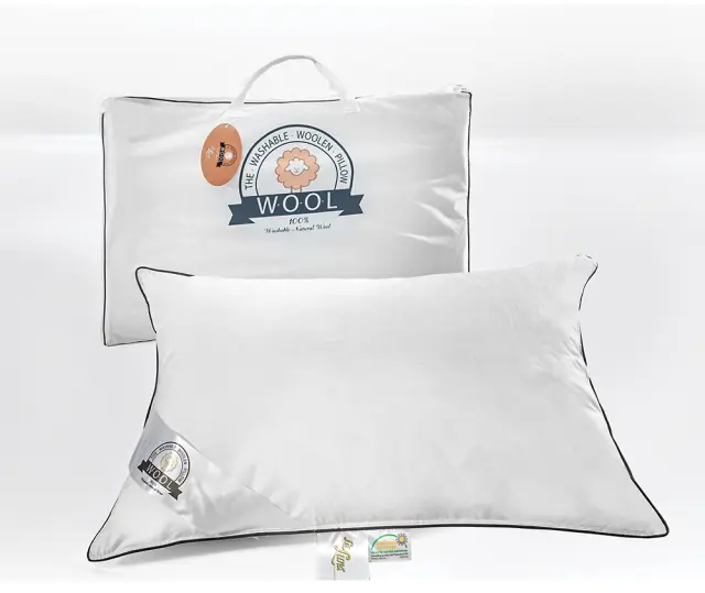 Μαξιλάρι La Luna Wool Natural Pillow Medium - 50 x 70