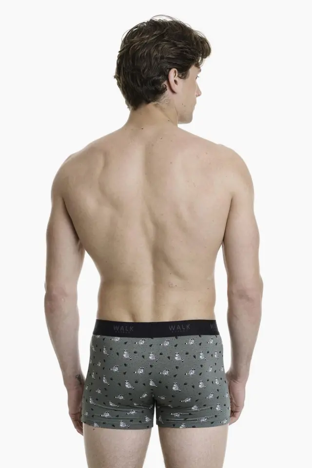Walk Ανδρικό Boxer Bamboo με Σχέδια 2