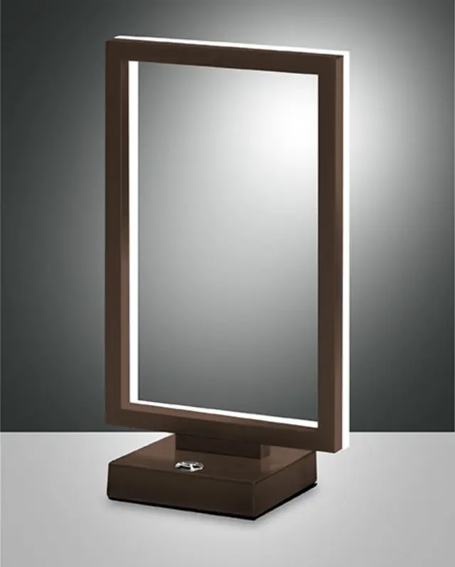Bard 3394-30 επιτραπέζιο φωτιστικό ορθογώνιο Corten