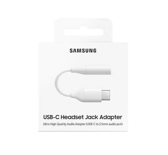 Αντάπτορας Samsung USB-C σε 3.5mm Θηλυκό EE-UC10JUWEGUS Λευκό