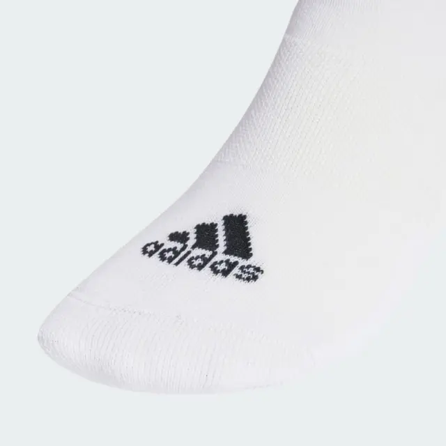 Adidas 3-Stripes Cushioned Αθλητικές Κάλτσες Λευκές 3 Ζεύγη HT3456 3